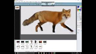 TUTO comment DECOUPER UNE IMAGE SUR PHOTOFILTRE 7 [upl. by Adnawt]