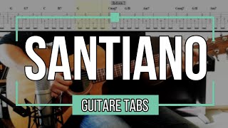 Santiano  Hugues Aufray  Guitare Tabs [upl. by Secrest]