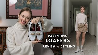 VALENTINO LOAFERS REVIEW WORTH TO BUY   HOW TO STYLE [upl. by Aenel]