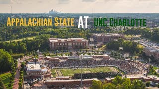 First Football Game between App State and UNC Charlotte [upl. by Edieh]