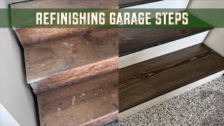 Refinishing Garage Steps [upl. by Fletcher]