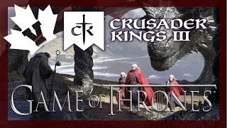 Crusader Kings 3 Game of Thrones  Aegons Conquest 1 Targaryen Invasion [upl. by Casavant]