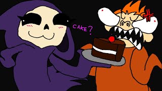 Fred Wants Cake  Running Fred Animation [upl. by Ojybbob]