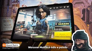 Warzone Mobile  Multiplayer  Xiaomi pad 6  8gb ram  Snapdragon 870 [upl. by Ayor]