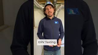 ERV Testing with Hot Wire Anemometer [upl. by Elexa605]