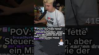 Mindset wie der allerechte Hase 🐰  papaplatte apored mindset memes clips [upl. by Lauraine]