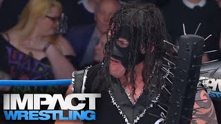 ABYSS UNMASKS  Abyss vs Eric Young  MONSTERS BALL  IMPACT February 6 2014 [upl. by Retsel639]