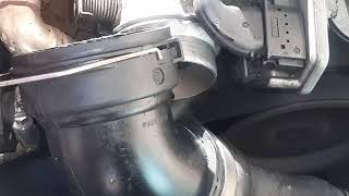 TURBO tirando ACEITE por la admisión es un BMW E60 530D tiene el turbo DAÑADO [upl. by Christyna417]