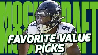 Half PPR Mock Draft  My Favorite Picks  2024 Fantasy Football Advice [upl. by Aicinoid597]