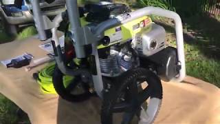 RYOBI 3300 PSI GAS PRESSURE WASHER UNBOXED NEW [upl. by Suckram937]