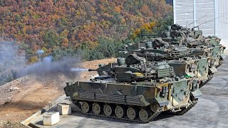 K21 Infantry Fighting Vehicles Live Fire Exercise [upl. by Nerek271]