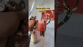 Generator red varnish trending short video [upl. by Ahsinit]