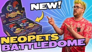 Neopets Battledome TCG Booster Box Opening [upl. by Htebasyle99]