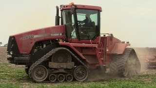 Case IH STX450 Quad Near Holcomb Illinois on 4242012 [upl. by Simpson865]