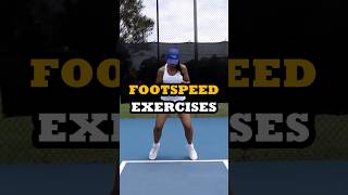 5 Footspeed Exercises for Tennis Players [upl. by Enitsuga]