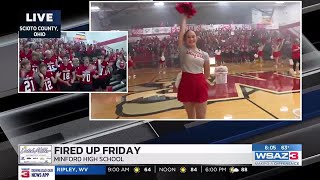 FIRED UP FRIDAY  Minford High School [upl. by Nosnirb]