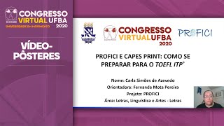 PROFICI E CAPES PRINT Como se preparar para o TOEFL ITP® [upl. by Gish]