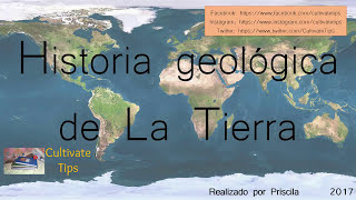 Historia geológica de La Tierra  Geología [upl. by Xavler]