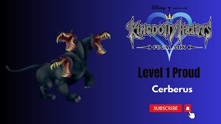 Kingdom Hearts Final Mix Proud Level 1 Cerberus [upl. by Yatnahc960]