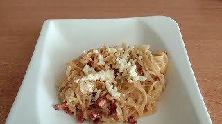 SPAGETTI CARBONARA ZA 5 ZŁ [upl. by Aloisia66]