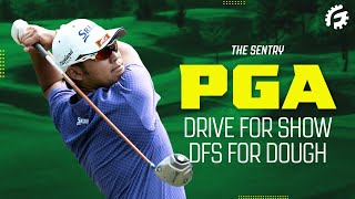 DRAFTKINGS PGA DFS FIRST LOOK THIS WEEK The Sentry [upl. by Berkin]