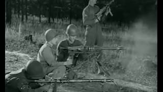 Sounds of MG42 MG34 amp MP40 Schmeisser Firing [upl. by Rosalinde]