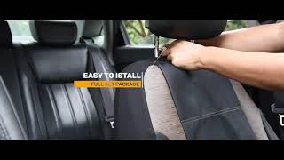 Car Pass  Leather Made  High Quality  Car Seat Cover  Best Seller Amazon [upl. by Gibson]