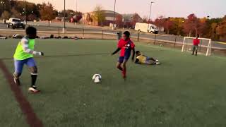 Massive soccer scrimmage for littles [upl. by Harhay]