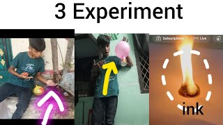 3 Experiment Life test Please Watching [upl. by Atinna]