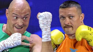 Tyson Fury vs Oleksandr Usyk • FULL PUBLIC WORKOUTS in Saudi Arabia  DAZN Boxing [upl. by Luaped]