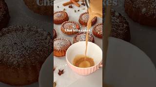 Spiced Chai Cakes shorts shortsfeed cake fall food [upl. by Kcirtapnhoj]