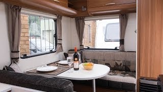 Adria Sportline PX 2014 touring caravan  based on Adria Altea Tay 2014 tour [upl. by Ruenhs]