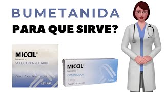 BUMETANIDA que es y para que sirve bumetanida como tomar bumetanida 1 mg [upl. by Airun268]