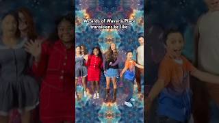 recreating the ICONIC Wizards of Waverly Place transitions with the new cast 🪄🔮 [upl. by Assille]