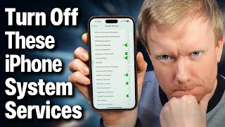 Turn Off These iPhone SYSTEM SERVICES Now Ultimate Guide [upl. by Atnes943]