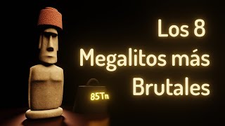 🏆🗿 Los 8 Megalitos Más Brutales de la Historia [upl. by Cuhp914]