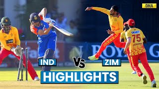 IND Vs ZIM Highlights Zimbabwe Creates History Beat India By 13 Runs I India Vs Zimbabwe Highlights [upl. by Haggerty]