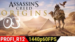 Świątynia Amona  Assassins Creed Origins PL 5 1440p60fps [upl. by Earej]