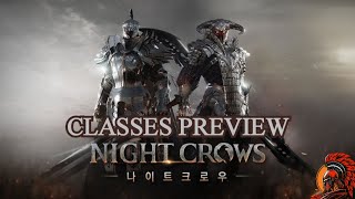 What to Play   All Classes Preview【Night Crows】 [upl. by Maloy]