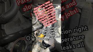 20082013 VOLKSWAGEN OIL LEAK LOCATION AND DIY REPAIR vwpassat youtubehighfive youtubecreators [upl. by Ecidna915]