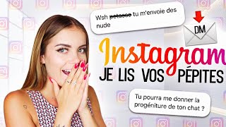 MES DM INSTAGRAM JE LIS VOS PÉPITES 🤯 [upl. by Aicatsal]