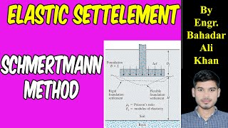 Lec 06 Schmertmanns Method  Elastic Settlement in Soils  immediate settlement الهبوط الفورى [upl. by Oirelav]