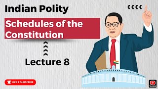 Schedules of the Constitution  Lec 8  Indian Polity  Tamil [upl. by Adlesirhc]