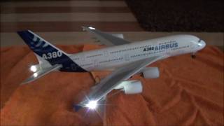 Modell A380 with Anti  Airbus Collision Lights  Original A380 Engine Sound [upl. by Therine951]