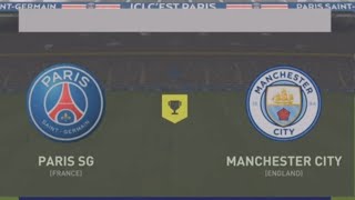 Manchester City vs PSG [upl. by Rednave]