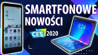 Smartfony na 2020 rok  Prezentacja najnowszych telefonów z targów CES 2020 [upl. by Wilona]