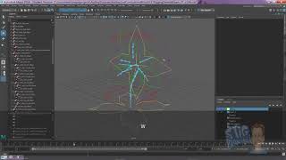 Audrey II  Maya Project Tutorial  Part 17  Leaf Controllers amp MEL Script [upl. by Brittni]