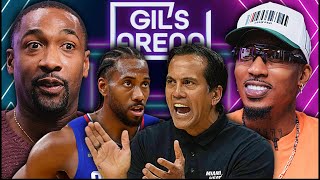 Gils Arena Reacts To Kawhi amp Coach Spos Huge Extensions [upl. by Abbe862]