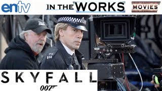 JAMES BOND SKYFALL FIRST LOOK Javier Bardem Daniel Craig Behind The Scenes Pics ENTV [upl. by Oremar]