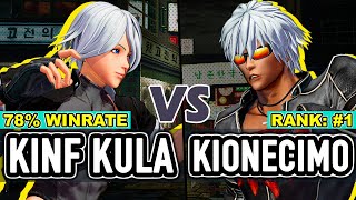 KOF XV ▰ Kinf Kula ÁngelRyoDuo Lon vs Kionecimo KKyoIori [upl. by Ahser608]